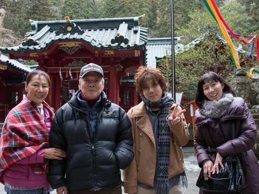 箱根神社　平成26年1月7日　家族旅行